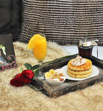 A Valentines Day Breakfast In Bed