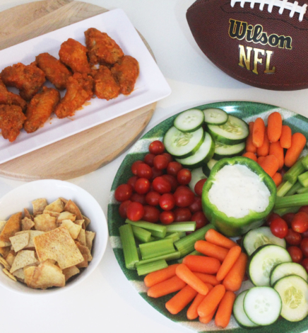 Easy & Healthy Super Bowl Appetizer: Veggie Tray